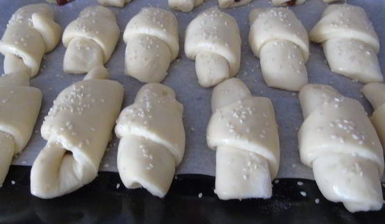 рогалики на картофельном тесте