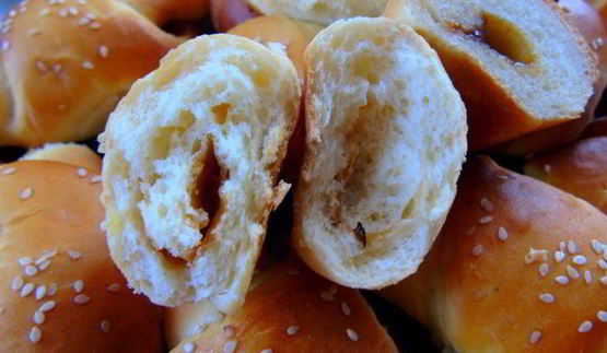 рогалики на картофельном тесте