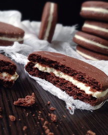 Рецепт шоколадного печенья орео