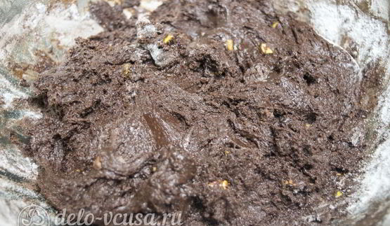 шоколадное печенье с фисташками