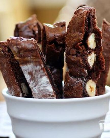 Рецепт шоколадного печенья с фундуком