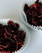 Шоколадное печенье с кукурузными хлопьями без выпечки