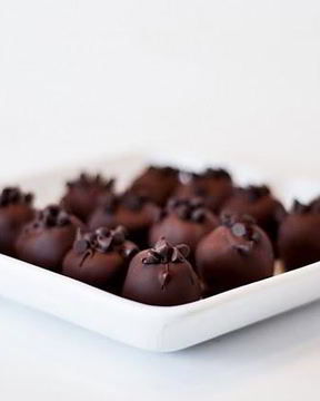 Шоколадное печенье-трюфели