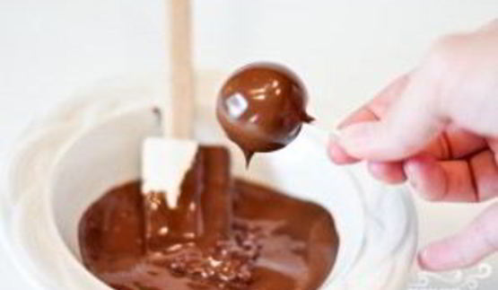 шоколадное печенье-трюфели