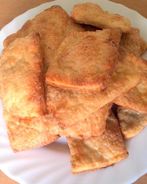 Слоеное печенье на сметане