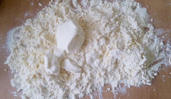 слоеное печенье на сметане