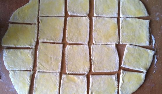 слоеное печенье на сметане