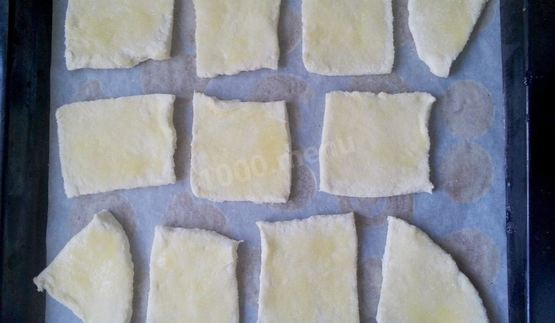 слоеное печенье на сметане