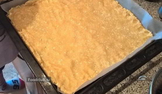 смородиновое печенье с безе