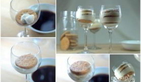 тирамису с печеньем