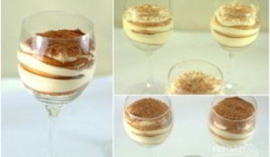 тирамису с печеньем