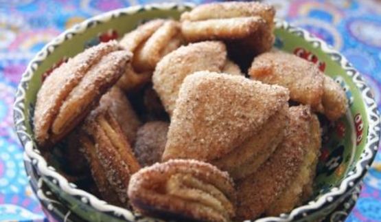 творожное печенье с корицей