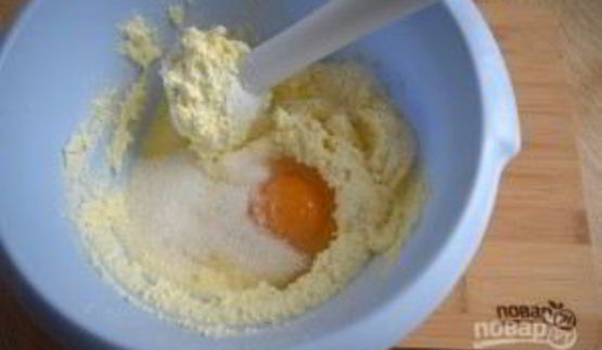 творожные рогалики с начинкой