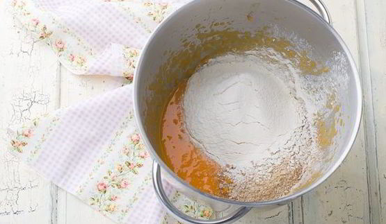 тыквенное печенье с хрустящими отрубями