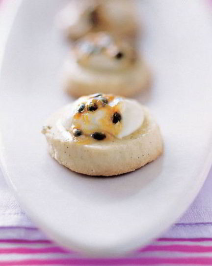 Рецепт ванильного песочного печенья