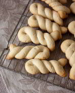 Витое масляное печенье