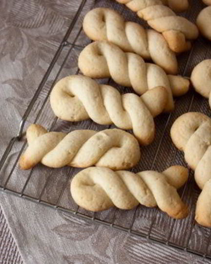 Рецепт витого масляного печенья