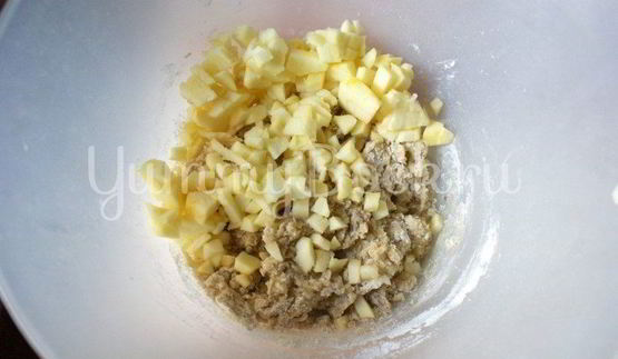 яблочное печенье