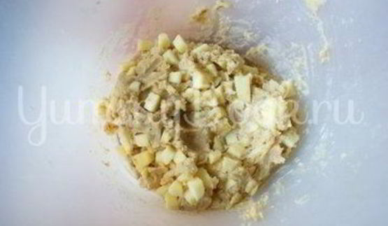 яблочное печенье