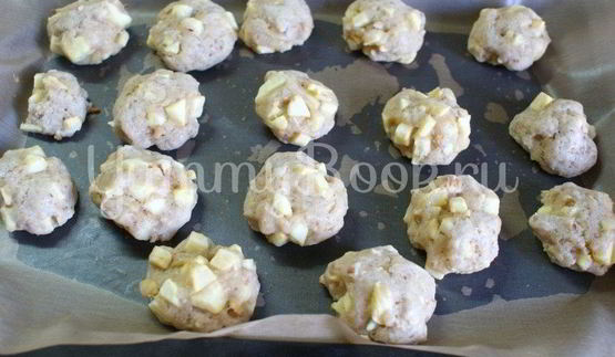 яблочное печенье