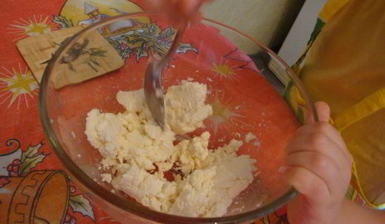 абрикосово-творожный пирог