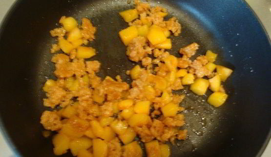 абрикосово-творожный пирог