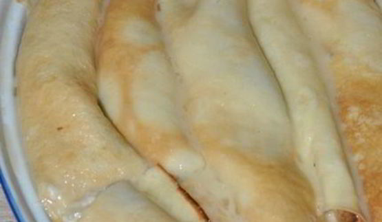 блинный пирог пчелиные соты