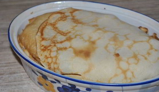 блинный пирог пчелиные соты