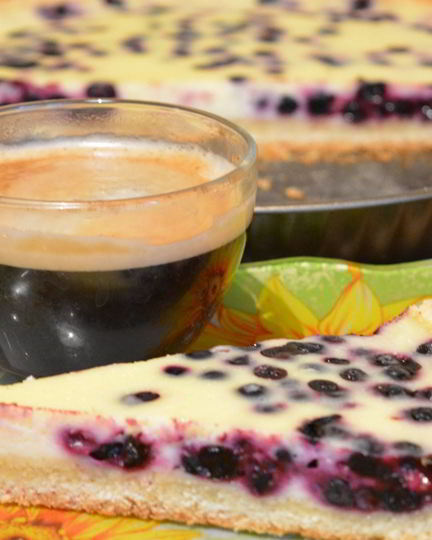 Рецепт черничного пирога