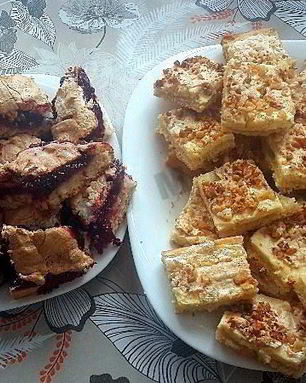 Два разных пирога из песочного теста