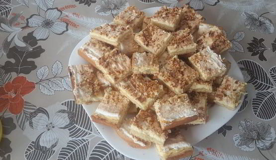 два разных пирога из песочного теста