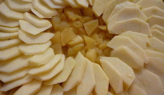 французский яблочный пирог