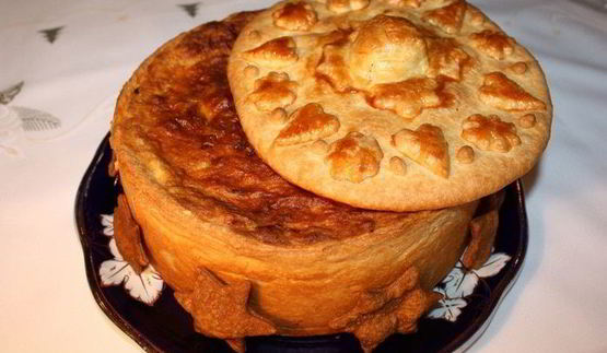 итальянский мясной пирог timbale