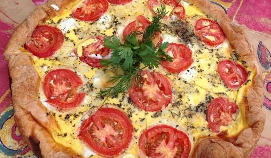 киш капрезе