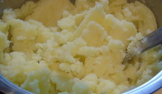 киш с картофелем и грибами