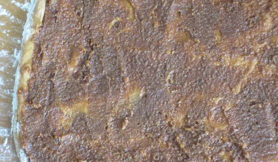 кофейный пирог-спираль с карамелью