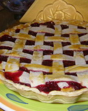 Малиновый пирог