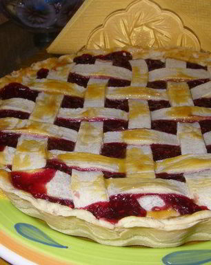 Малиновый пирог