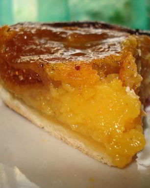 Медовый пирог с инжиром