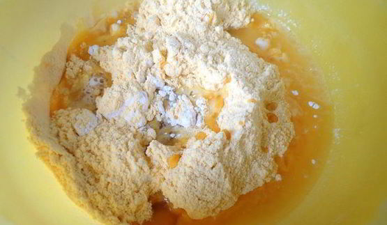 открытый деревенский пирог с сыром джюгас