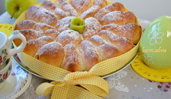 отрывной яблочный пирог