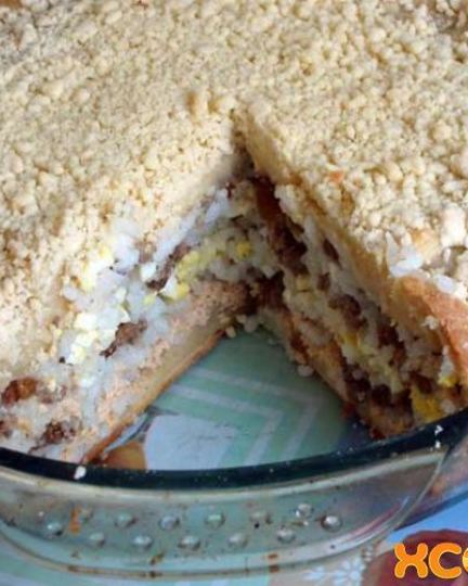 Рецепт пирога губадия с мясом