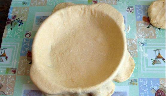 пирог губадия с мясом