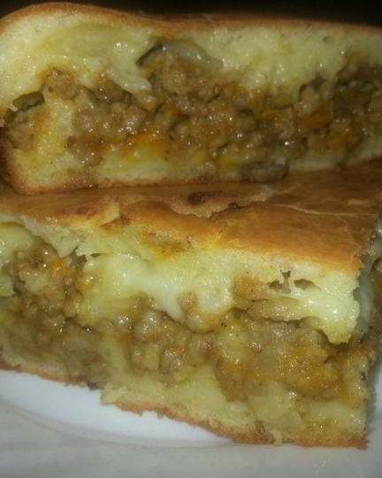 Рецепт пирога из фарша с грибами