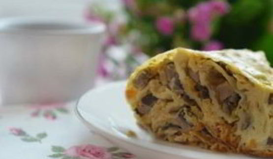 пирог из лаваша с кефиром