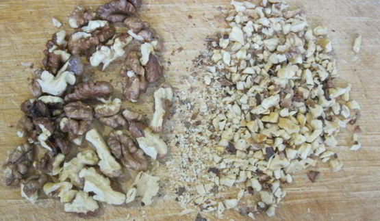 пирог из цукини с орехами