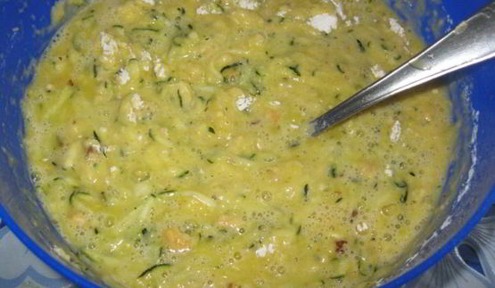 пирог из цукини с орехами