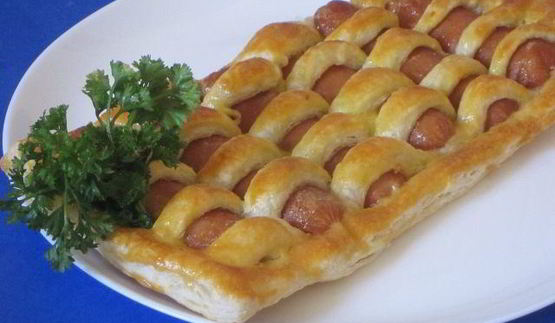 пирог плетенка