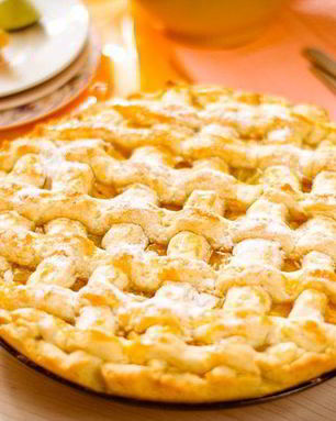 Пирог с апельсином и лаймом