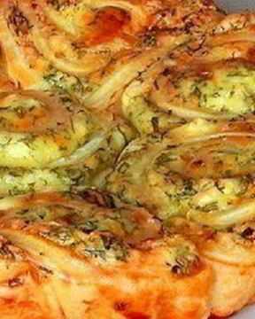 Пирог с брынзой